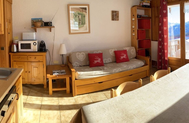 Appartement Les Saisies 5 pers, 35m², équipements complets