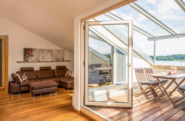 Appartement "Loft 7" avec vue sur le lac, jardin partagé et Wi-Fi