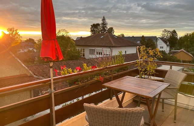 Appartement "Maisonette Am See" avec vue sur le lac, Wi-Fi et climatisation