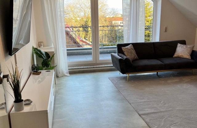 Appartement 'Maisonette Wohnung Frechen City' avec terrasse privée, Wi-Fi et climatisation