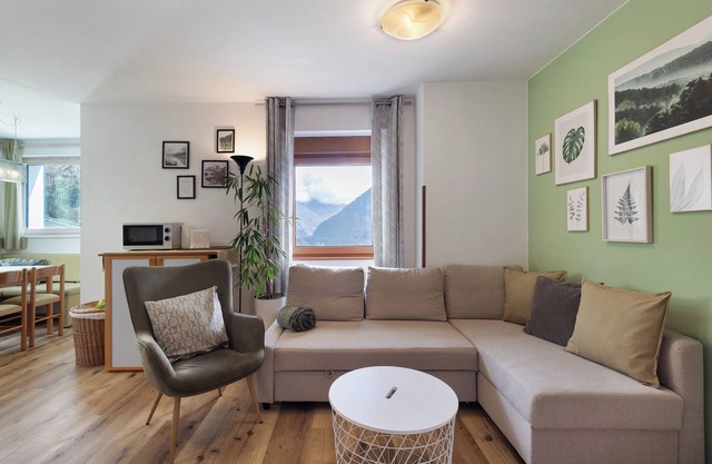 Appartement 'Maria Beatrice Verde' avec vue sur le lac, terrasse privée et Wi-Fi