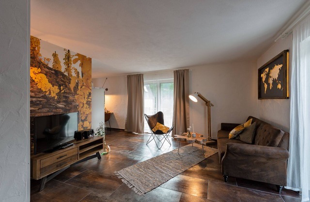 Appartement-Moderne-Salle de bain privée séparée-Balcon-Rochter Bleibe