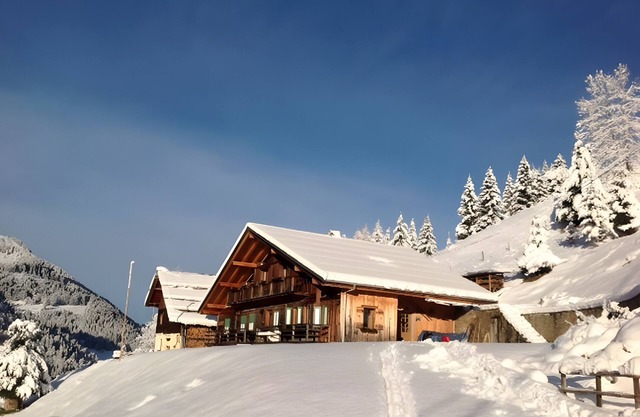 Appartement "Mont De Grange" avec vue sur les montagnes, terrasse privée et Wi-Fi