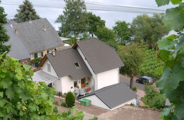 Appartement Moselblick à Piesport / Ferres situé directement sur les rives de la Moselle