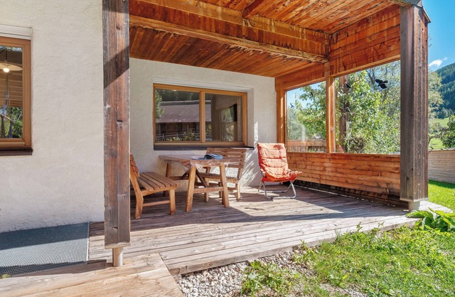 Appartement 'Naturidyll Mitterbach Apt Lignum' avec vue sur les montagnes, terrasse privée et Wi-Fi