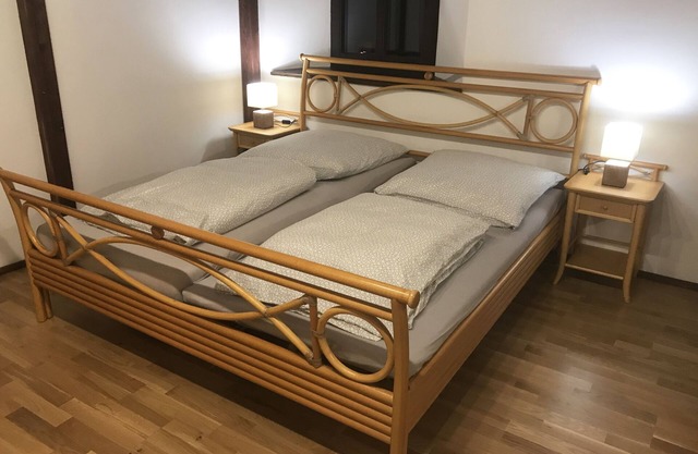 Appartement pour 2 adultes + enfant en bas âge dans le style maritime