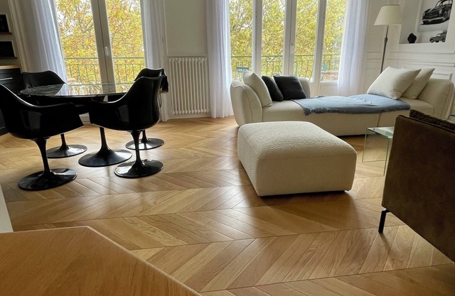 Appartement niché dans les arbres