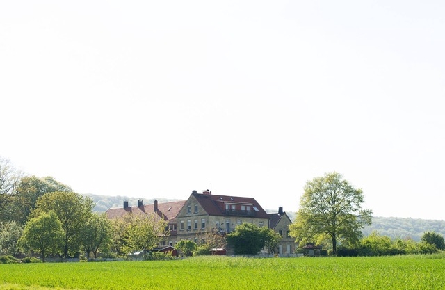 Kleine Ferienwohnung mit Blick Über das Münsterland