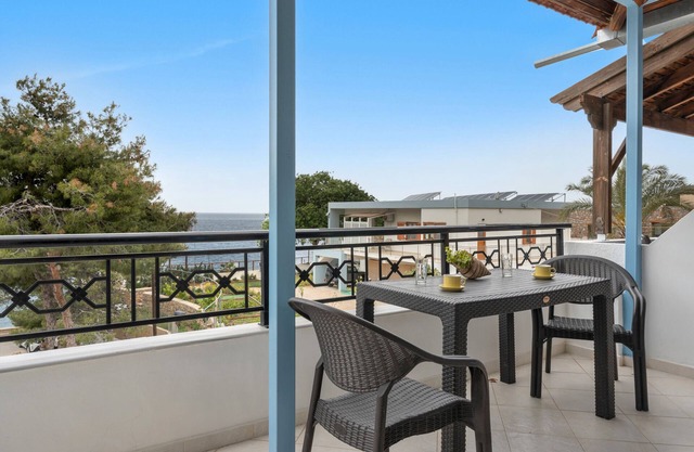 Appartement "No 5" avec vue sur la mer, Wi-Fi et climatisation