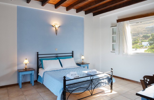 Appartement "O Mpakses" avec terrasse privée, Wi-Fi et climatisation
