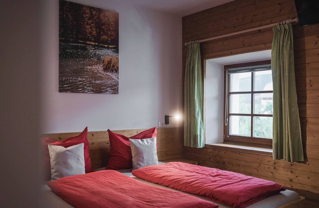 Appartement 'Obermairhof 135' avec jardin partagé, balcon et Wi-Fi