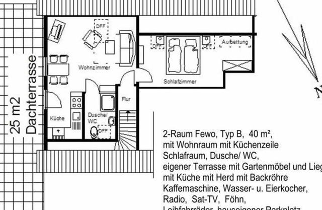 Appartement OG - Ferienhof Winther