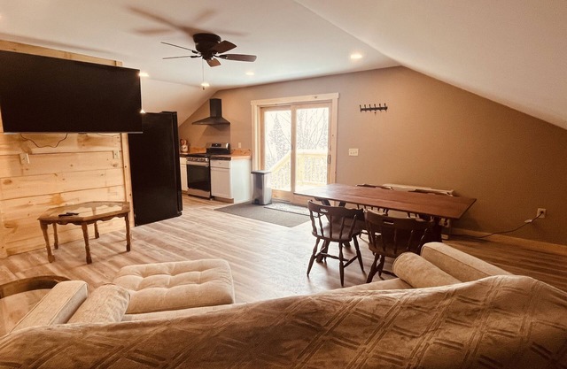 Waterfront apartment on First Connecticut Lake - Direct snowmobile trail access