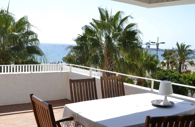 Appartement en première ligne de plage