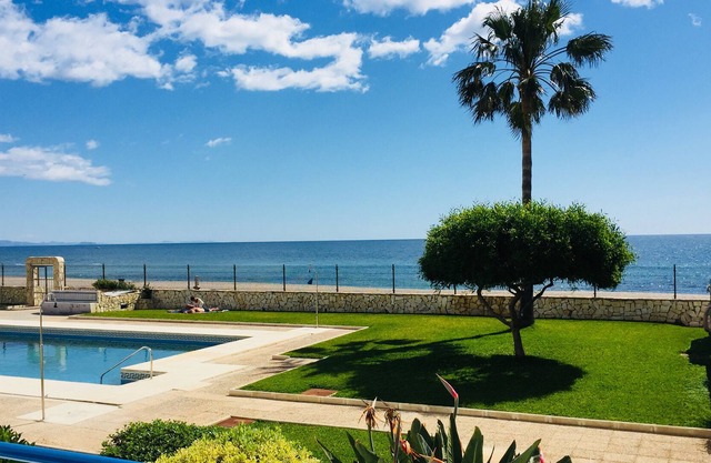 Appartement en première ligne de plage