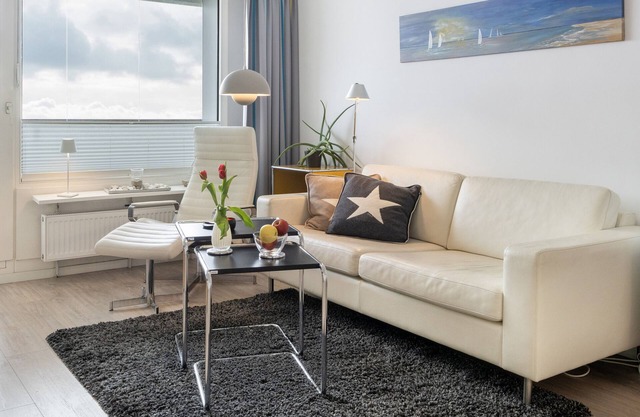 Appartement 'Ostseeresidenz Damp - Ferienwohnung' avec vue sur la mer, balcon et Wi-Fi