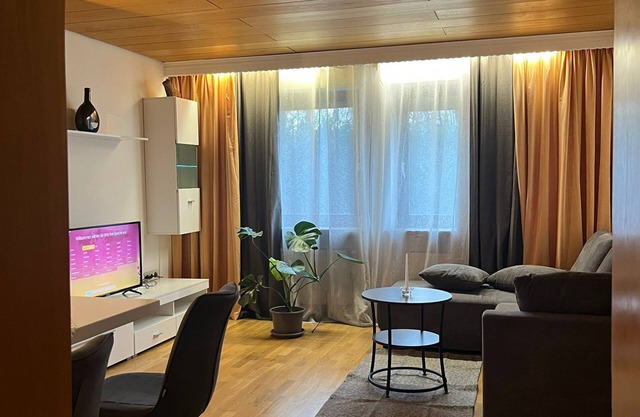 Appartement "Pappelblick" avec terrasse privée, jardin privé et Wi-Fi