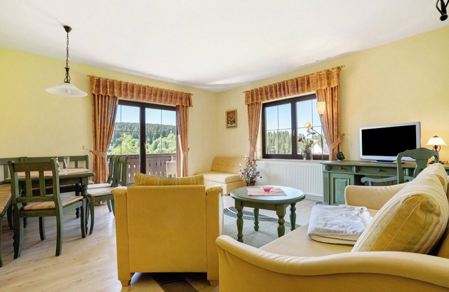 Appartement 'Pension Bergblick - Grüner Graben' avec vue sur les montagnes, balcon et Wi-Fi