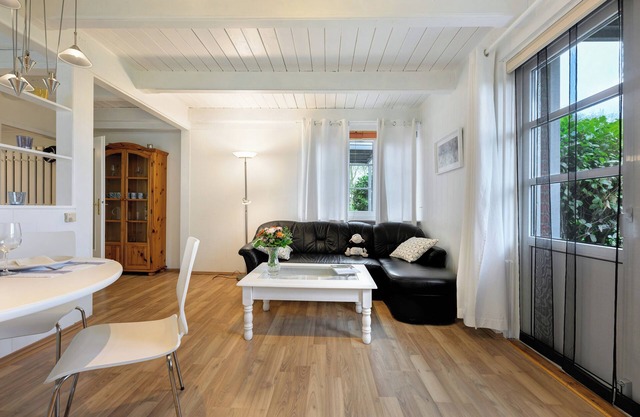 Appartement "Perle Auf Pellworm" avec terrasse privée et jardin partagé