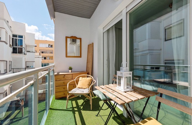 Appartement 'Plata Centro' avec terrasse privée et climatisation