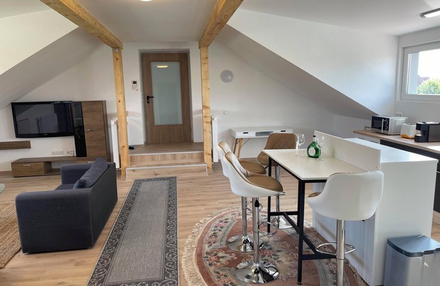 Appartement Promedklinik 3 près de la rivière Main, équippé avec Wi-Fi