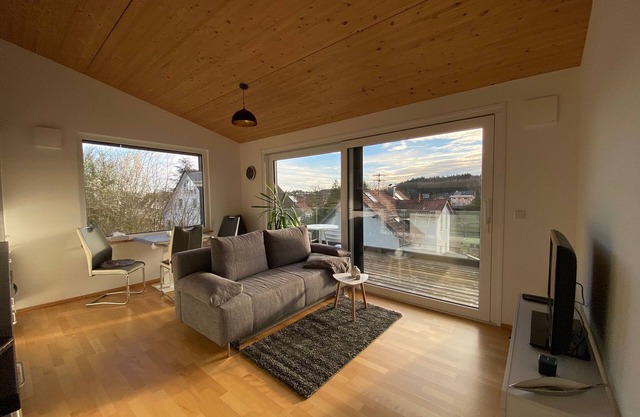 Appartement 'Ruhige Ferienwohnung Im Hegau' avec balcon et Wi-Fi