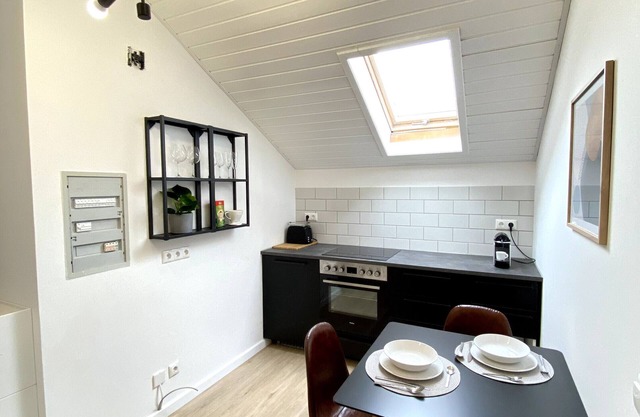 Appartement 'Ruhige Lage, Terrasse' avec balcon, Wi-Fi et climatisation