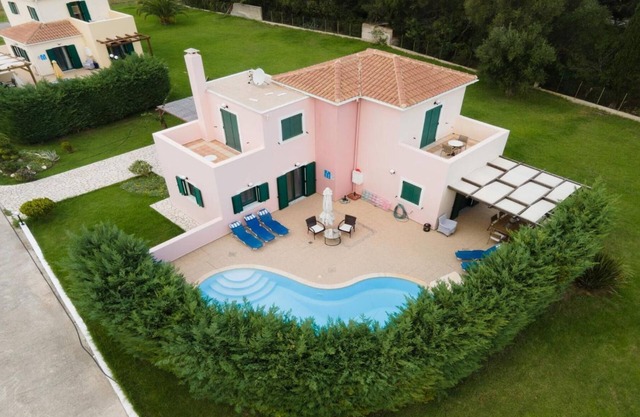 Appartement 'Sami Beach Villas Fedra' avec piscine privée, Wi-Fi et climatisation
