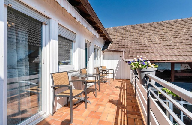 Appartement 'Schrammis Ferienwohnung - 4 Zimmer' avec terrasse partagée, jardin partagé et Wi-Fi