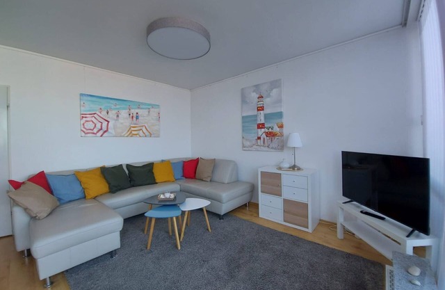 Appartement 'Segelparadies Mit Ostseeblick' avec vue sur la mer, balcon et Wi-Fi
