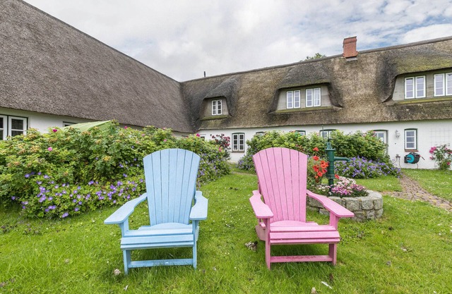 Appartement 'Silberhof 1856 - Theodor Storm' avec terrasse privée, jardin privé et Wi-Fi
