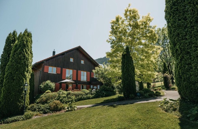 Appartement "Sonneck" avec vue sur les montagnes, terrasse privée et Wi-Fi