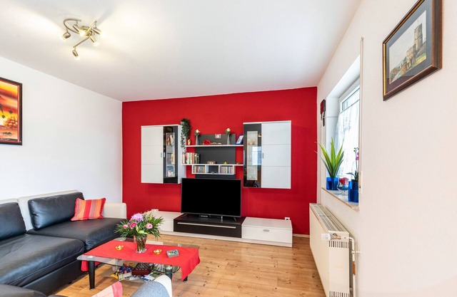 Appartement 'Storchennest Bad Vilbel' avec terrasse privée, jardin partagé et Wi-Fi