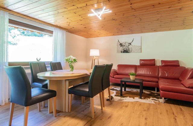 Appartement 'Tannenhöhe' avec vue sur la montagne, balcon et Wi-Fi