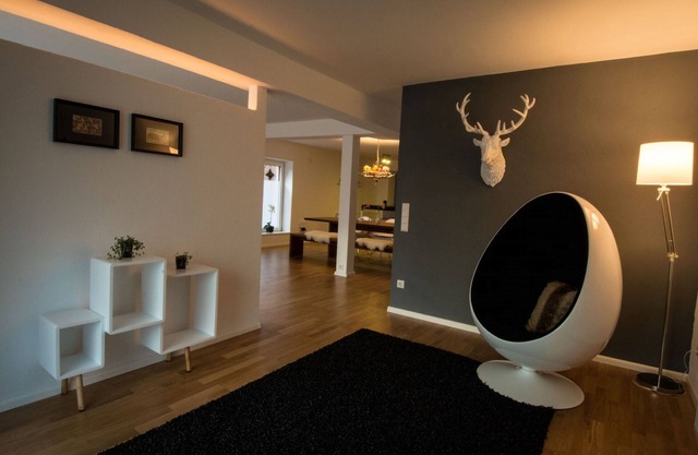 Appartement TROIS avec sauna jardin