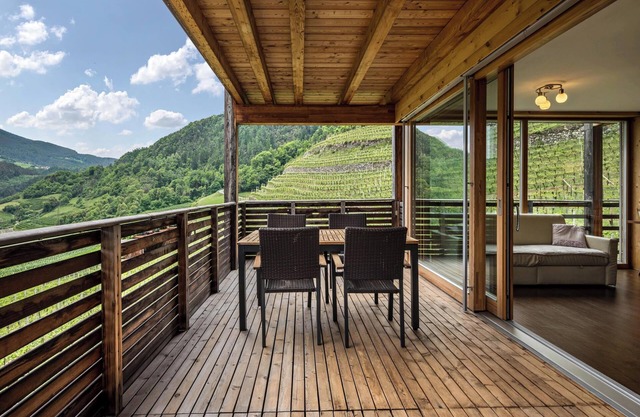 Appartement "Toni Marlis" avec vue sur les montagnes, sauna partagé, Wi-Fi et terrasse