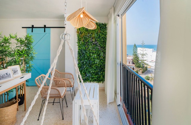 Appartement 'Turquesa Y Sal' avec vue sur la mer, balcon et Wi-Fi