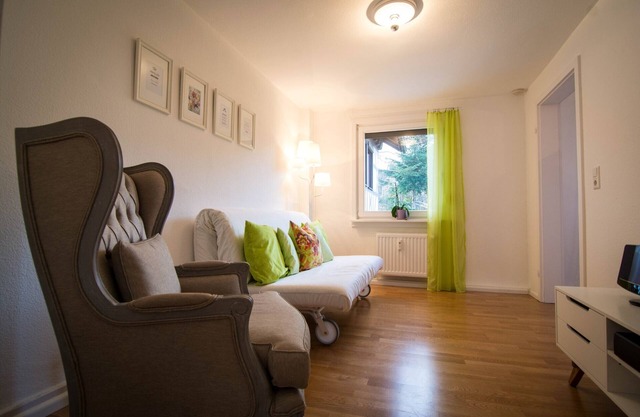 Appartement DEUX avec sauna jardin