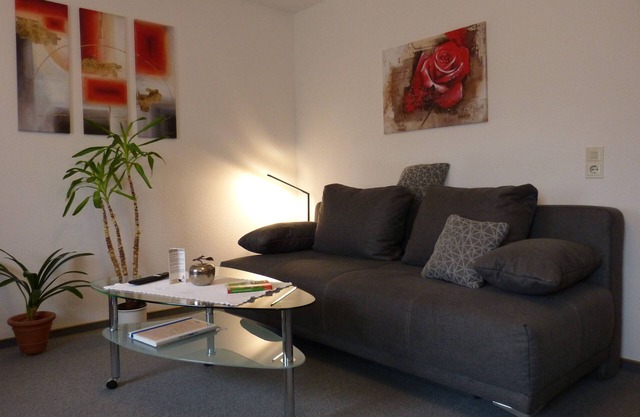 Appartement "Typ B" avec vue sur les montagnes, terrasse partagée et Wi-Fi