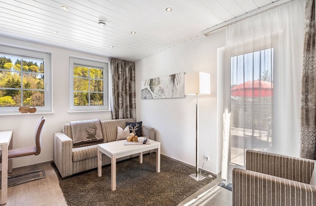 Appartement 'Typ 3' avec jardin partagé, balcon et Wi-Fi
