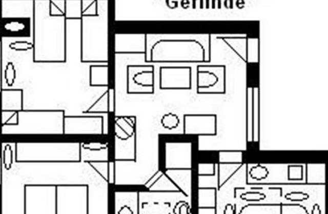 Appartement U3 = Gerlinde - Maison U, pour 1-15 personnes à 25 km de FFM-Nord