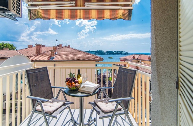 Appartement Vesna Kandlerova avec vue sur la mer