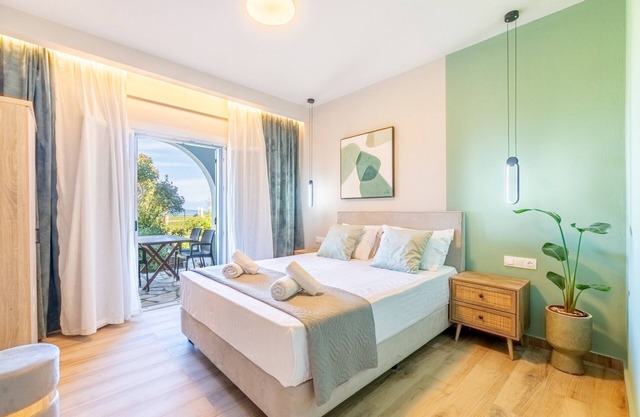 Appartement 'Villa Maria' avec vue sur la mer, Wi-Fi et climatisation