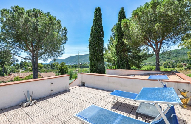 Appartement "Villa Sterlizia-Verde" avec vue sur la mer, Wi-Fi et terrasse