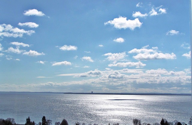 Appartement 'Wellness Penthouse Meerblick' avec vue sur la mer, jardin partagé et Wi-Fi