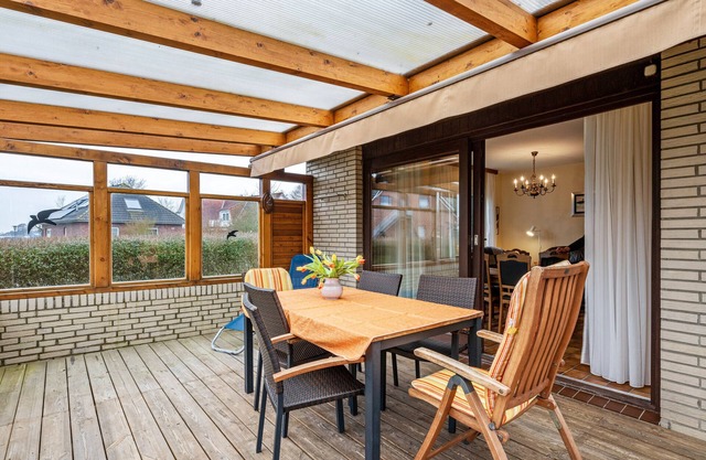 Appartement "Westerdeich" avec terrasse privée, jardin partagé et Wi-Fi