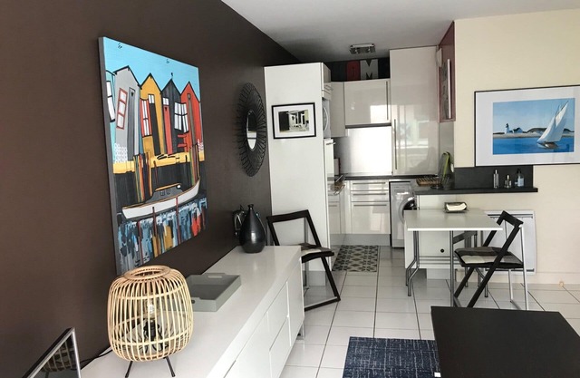 Appartement T2 accès direct à la plage à Arcachon parking et wifi incluse