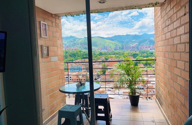 Apartment with Exclusive View in Unique Location in Medellin 4 Sur Poblado