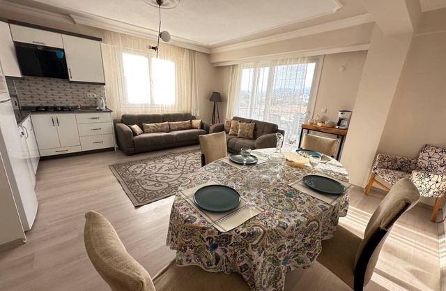 apartment with parking, balcony, speed internet, in perfect location in Fethiye