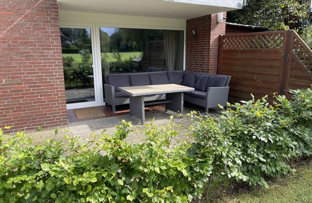 Appartement 'Ferienwohnung Mit Terrasse' avec vue sur lac, terrasse privée et Wi-Fi